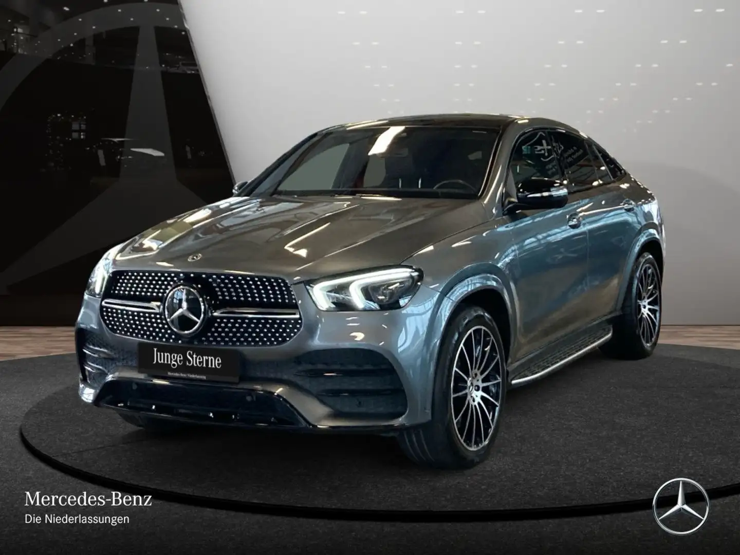 Mercedes-Benz GLE 400 d Coupé 4M AMG+NIGHT+PANO+360+MULTIBEAM Grau - 2