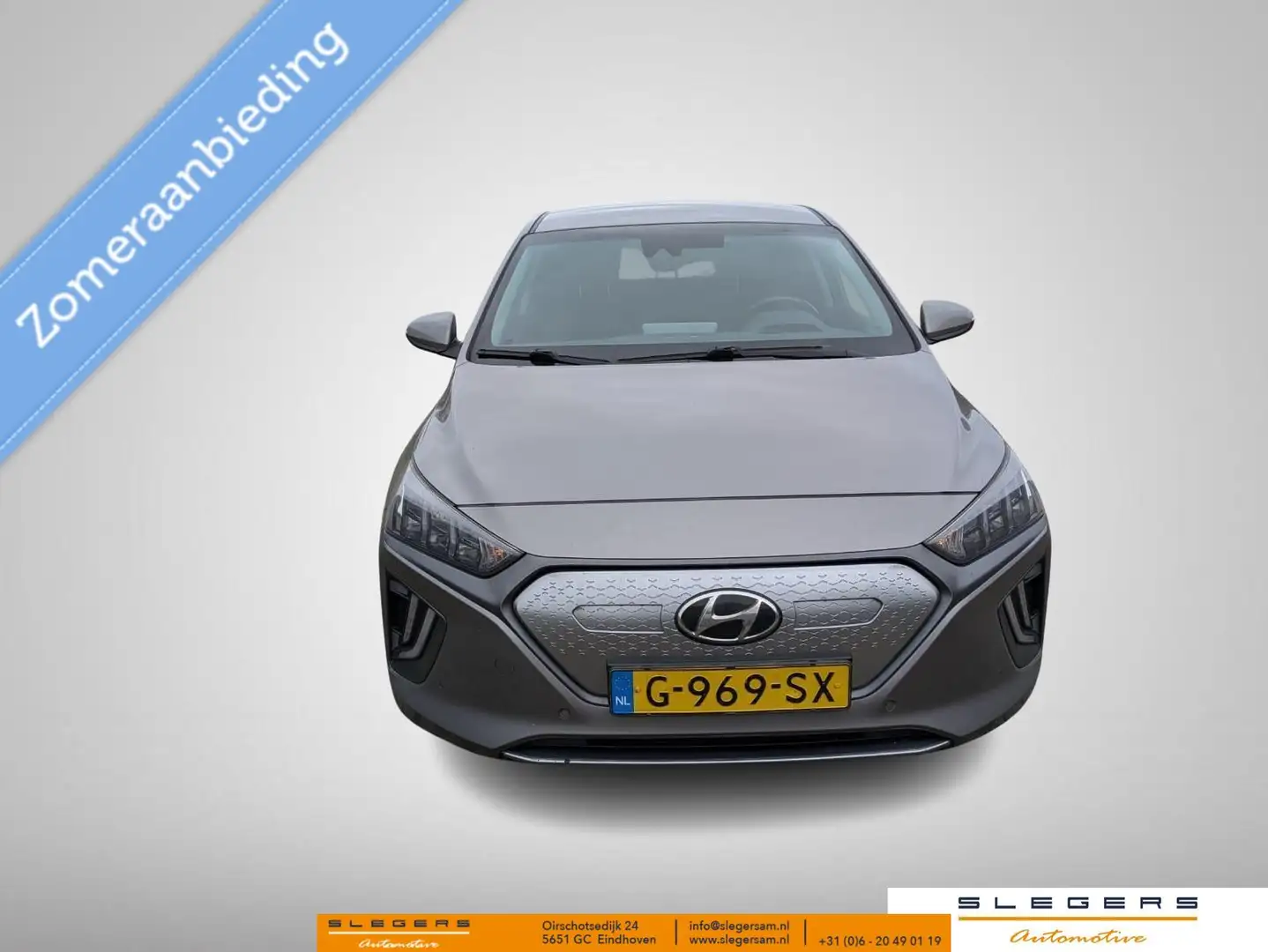 Hyundai IONIQ Premium EV 38 kWh Mooie dealer auto Grijs - 2