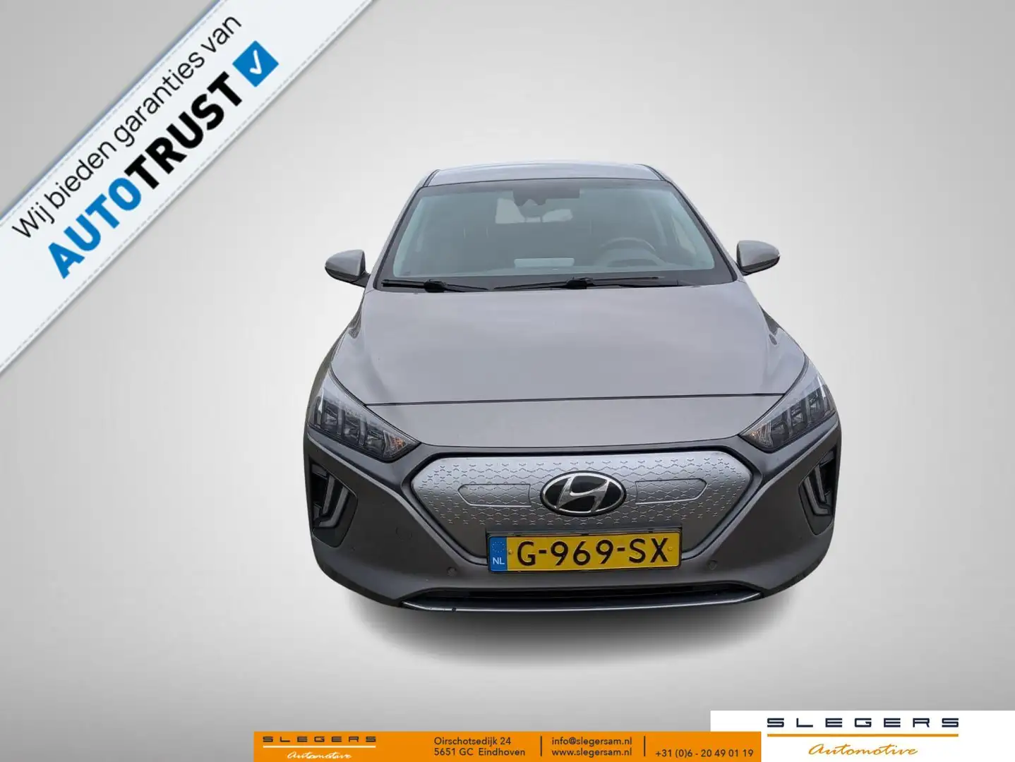 Hyundai IONIQ Premium EV 38 kWh Mooie dealer auto Gris - 2
