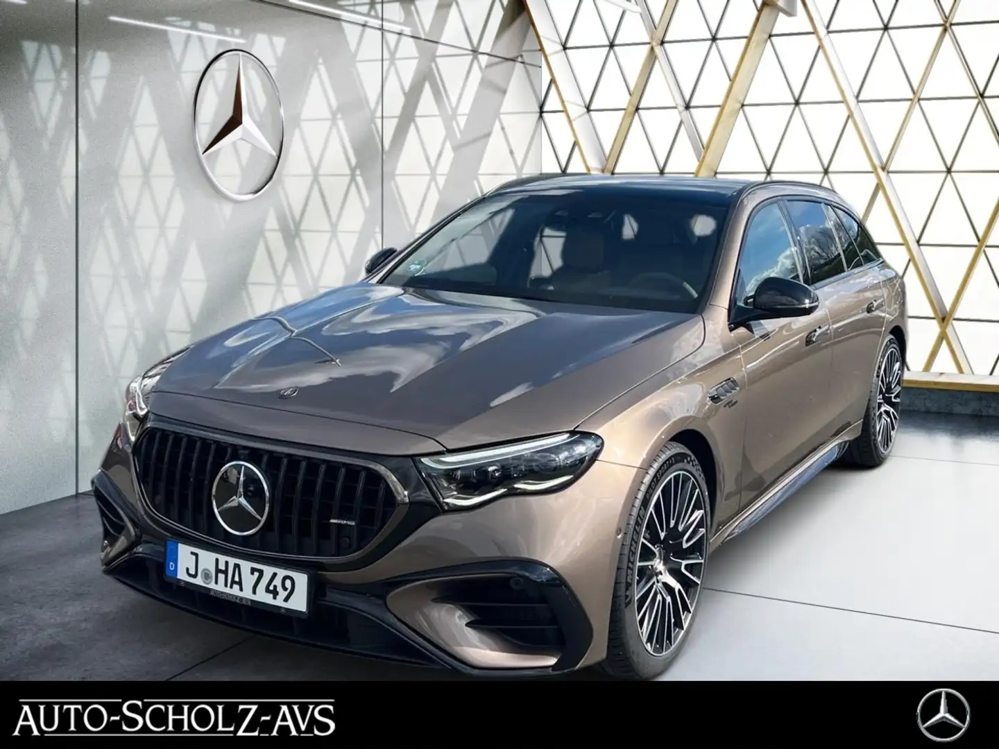 Mercedes-Benz E 53 AMG 4MATIC+ T Pano*HUD*Superscreen*Sitzklim Коричневий - 1