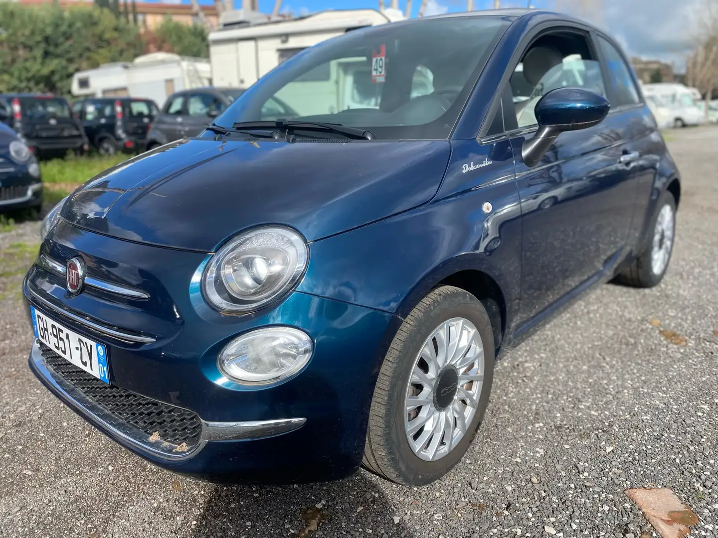 Fiat 500 500 1.0 hybrid DolceVita 70cv IVA ESPOSTA/ Blu/Azzurro - 2