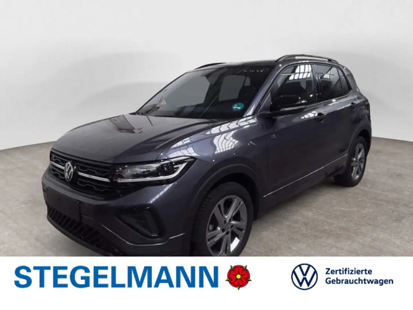 Volkswagen T-Cross 1.5 TSI DSG R-Line *AHK*Navi*LED*Sitzhei Grau - 1