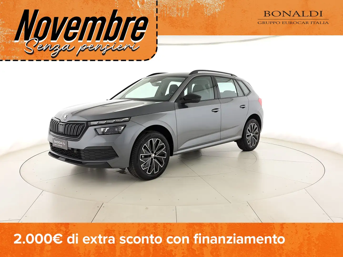 Skoda Kamiq 1.0 tsi black dots 110cv Gris - 1