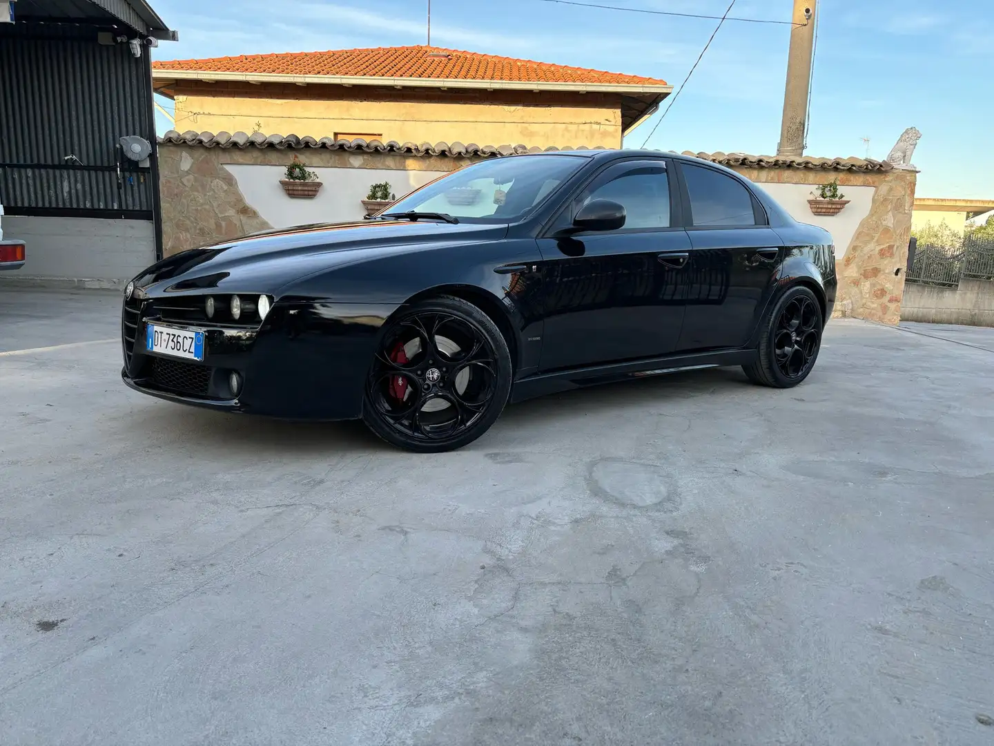 Alfa Romeo 159 1.9 jtdm 16v TI 150cv Fekete - 2