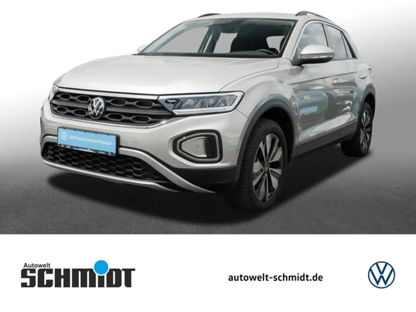 Volkswagen T-Roc 1.0TSi Move R.-Kamera Navi 17Zoll LED Sitzheiz. Gris - 1
