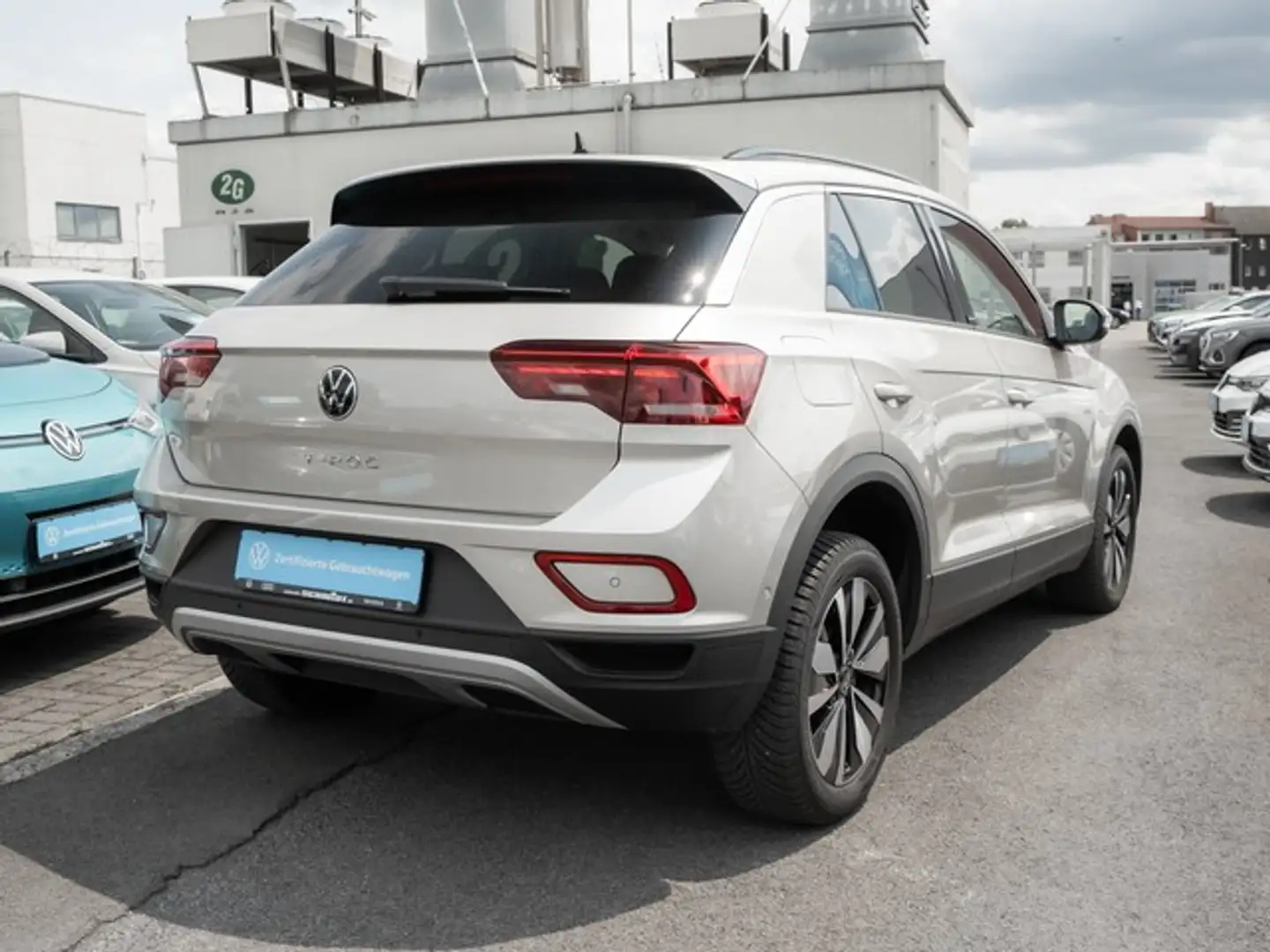 Volkswagen T-Roc 1.0TSi Move R.-Kamera Navi 17Zoll LED Sitzheiz. Gris - 2