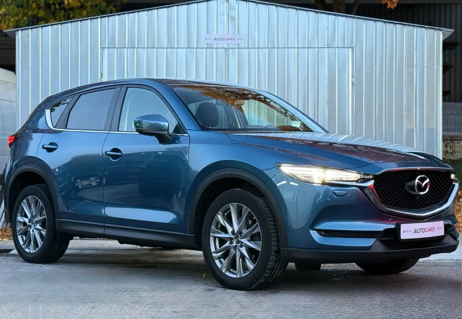 Mazda CX-5 2.2 SKYACTIV AWD/HEAD-UP/360°/SPUR-ASS/TEMP Blau - 2