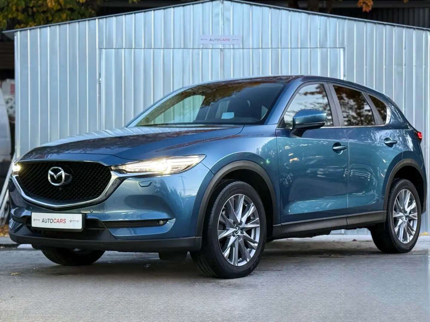 Mazda CX-5 2.2 SKYACTIV AWD/HEAD-UP/360°/SPUR-ASS/TEMP Blau - 1