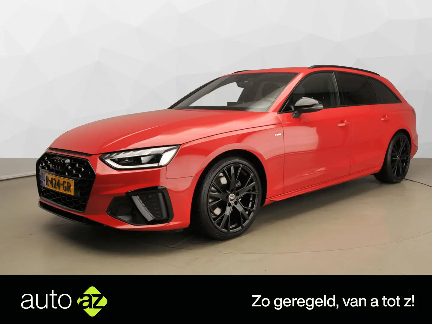 Audi A4 Avant 35 TFSI S edition Competition S Line S-Troni Rood - 1