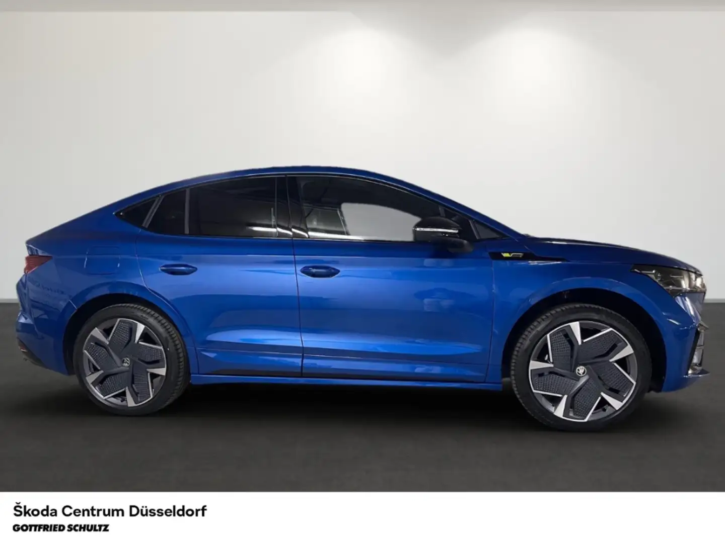 Skoda Enyaq COUPE 82KWH1-G-AUTOM. 4X4 RS Suite Bleu - 2
