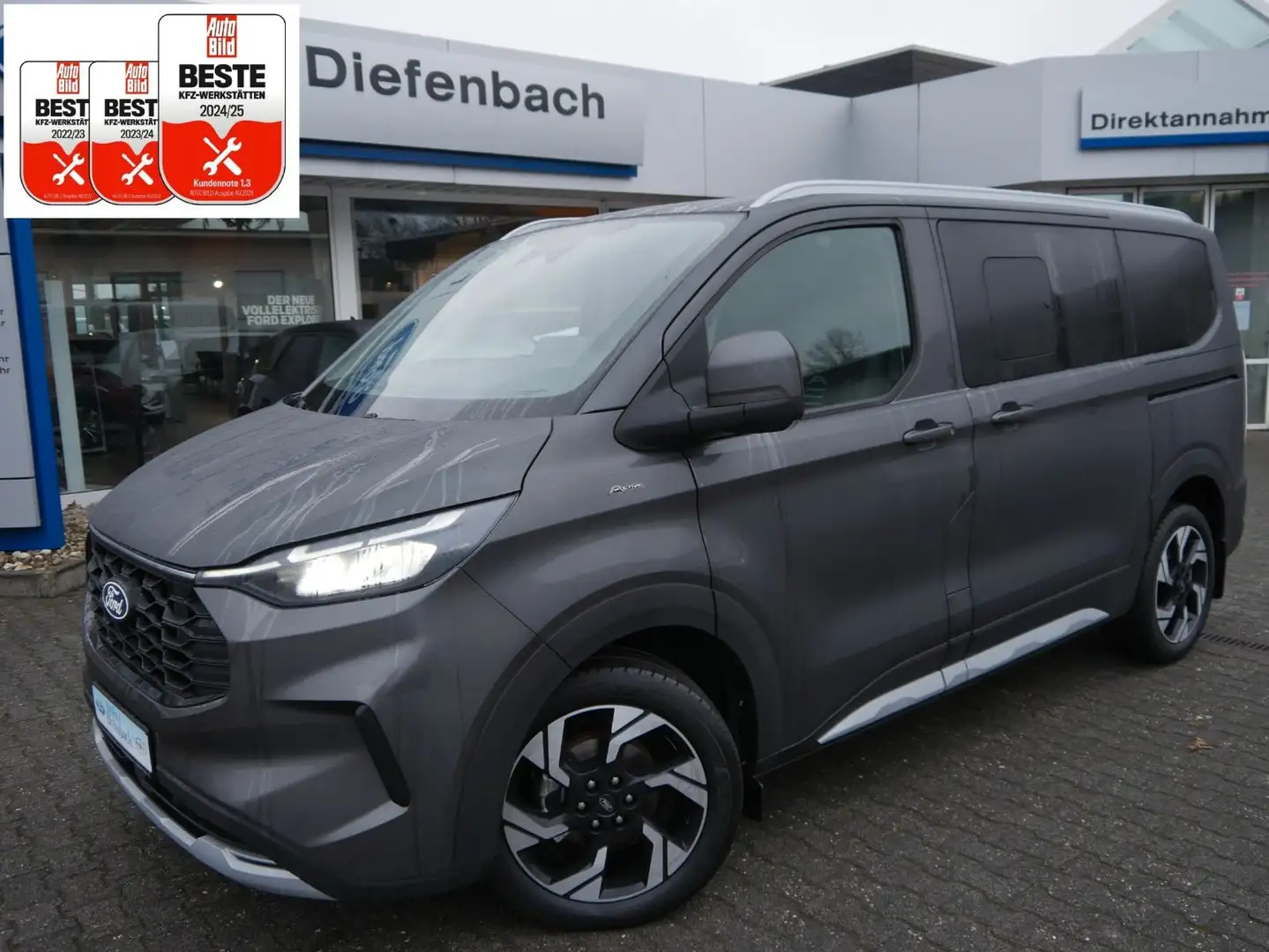 Ford Tourneo Custom Active PHEV 340 L1 + Technologie Grau - 1