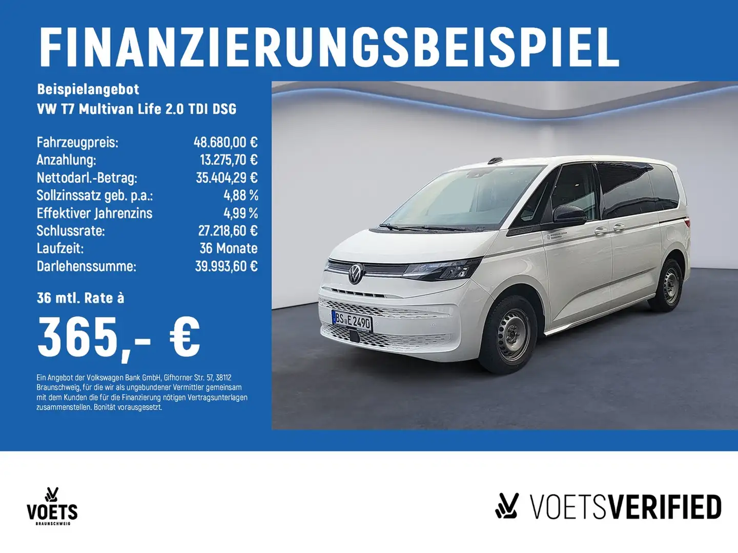 Volkswagen T7 Multivan Life 2.0 TDI DSG LED+KLIMA+NAVI Wit - 2