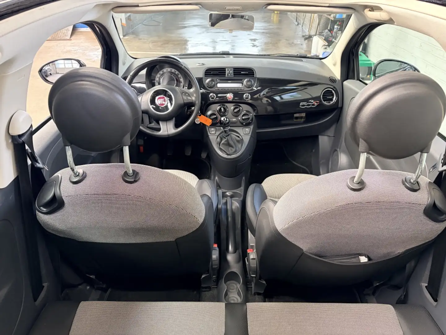 Fiat 500C 0.9 TwinAir Lounge Airco BT tel PDC Nap Noir - 2