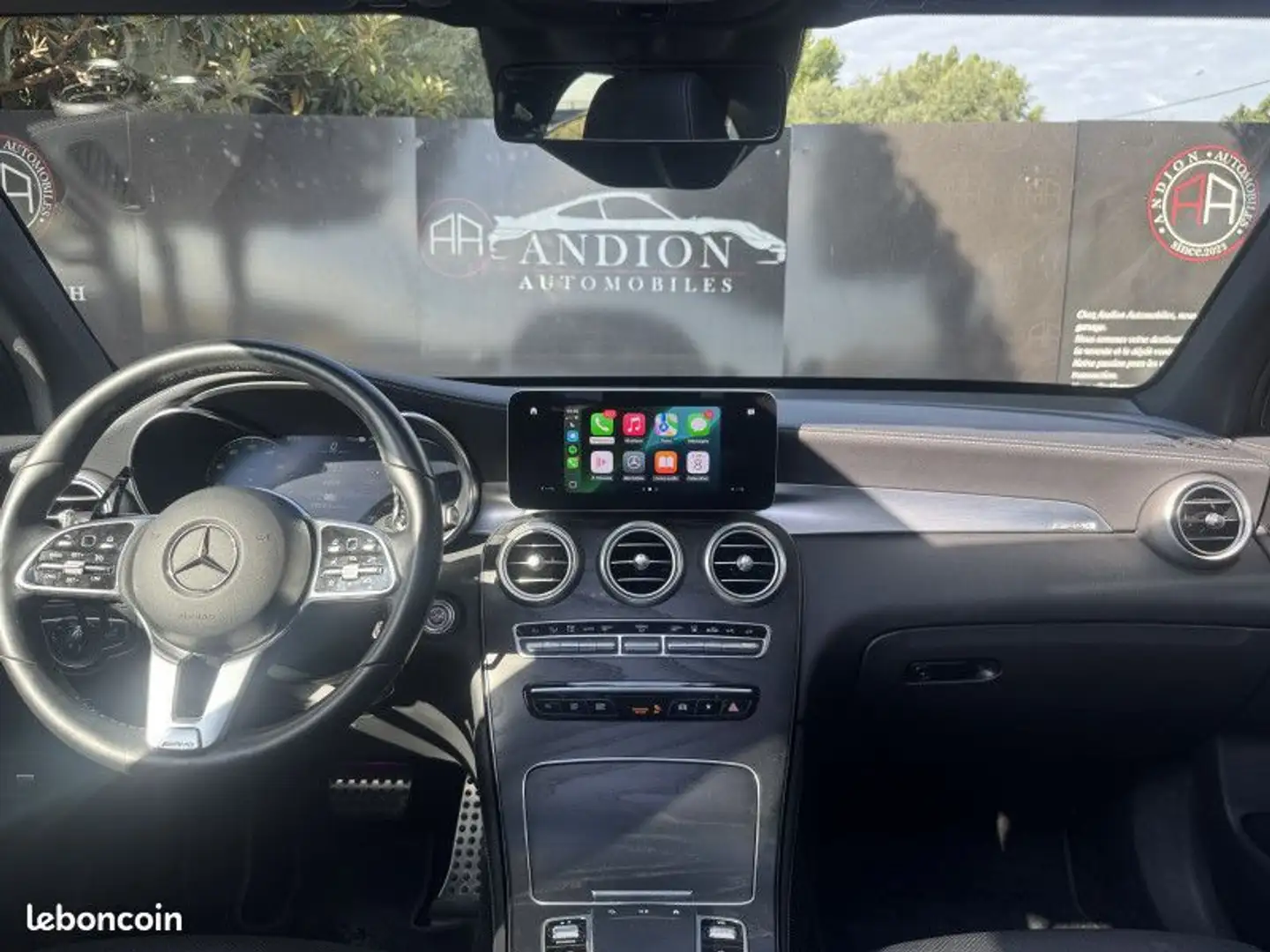 Mercedes-Benz GLC 300 Classe Mercedes 300 E 211%2B122CH AMG LINE 4MATIC 9G-TRONIC EURO6D-T-EVAP-ISC Noir - 2