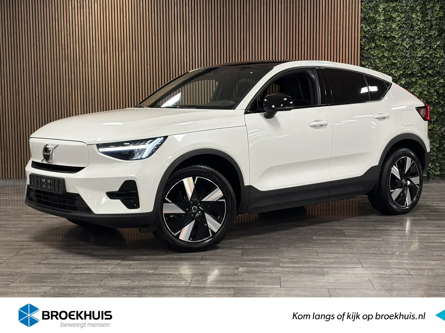 Volvo C40 Single Motor Extended Range Plus | Trekhaak | All Blanc - 1