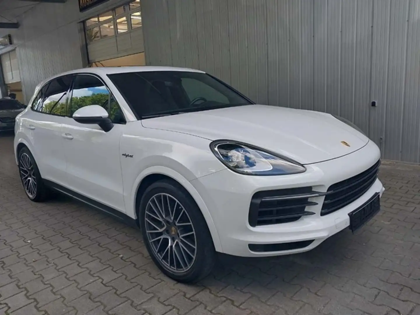 Porsche Cayenne E-Hybrid Aut. Blanc - 1