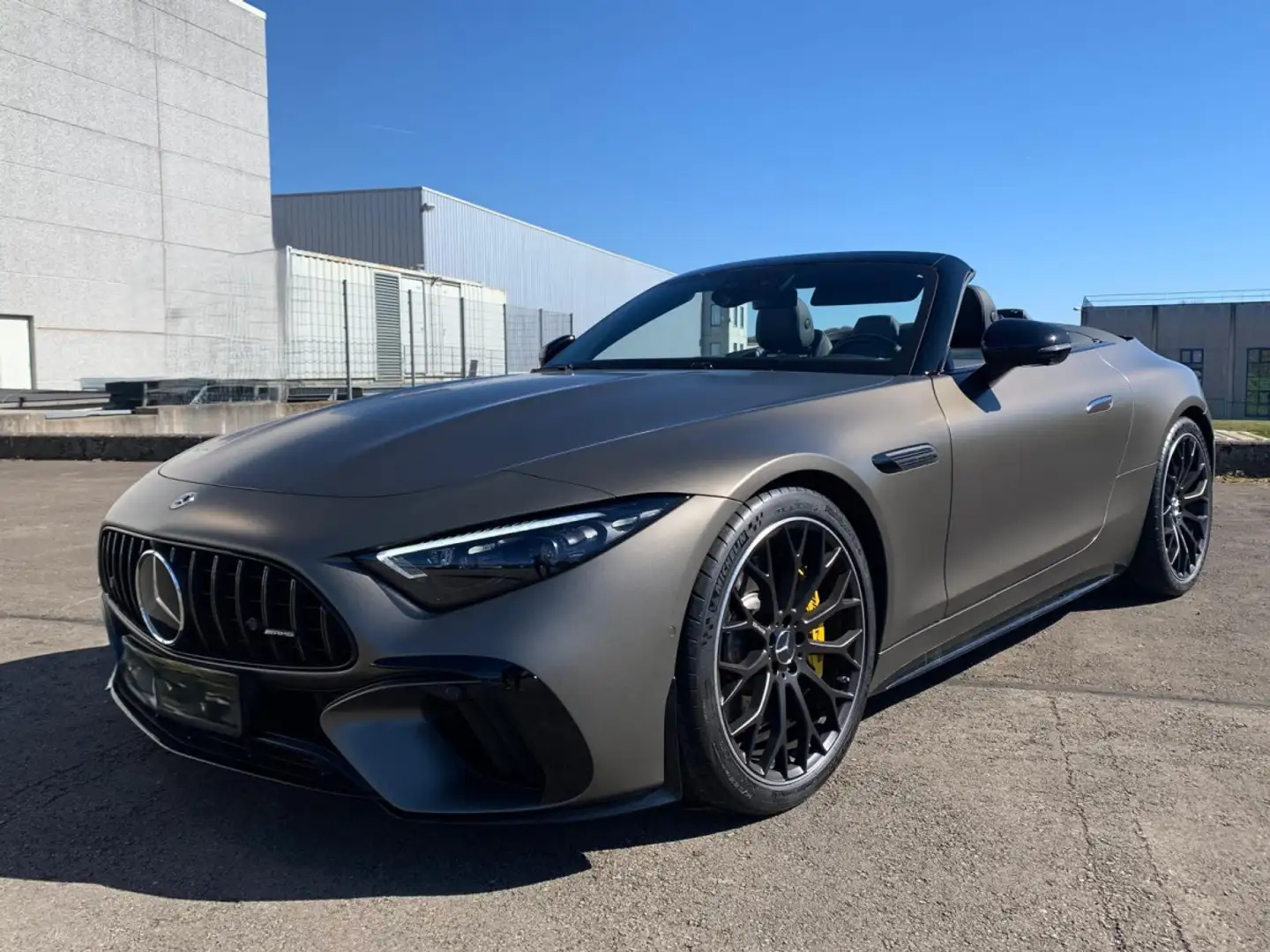 Mercedes-Benz SL 63 AMG 4 Matic + Gris - 1