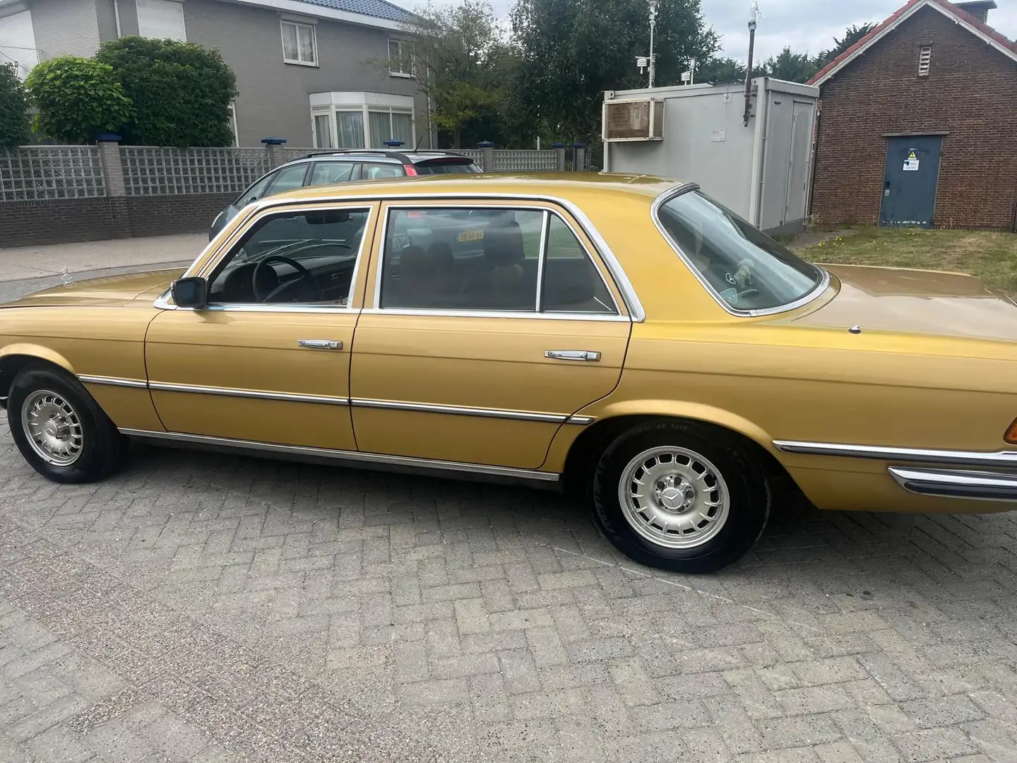 Mercedes-Benz S 280 Lang SEL standkachel airco fotos volgen Yellow - 2