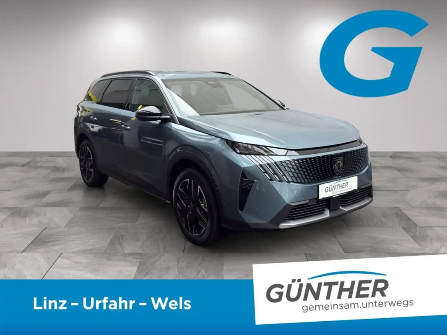 Peugeot 5008 ALLURE Hybrid 136 e-DCS6 Blau - 2