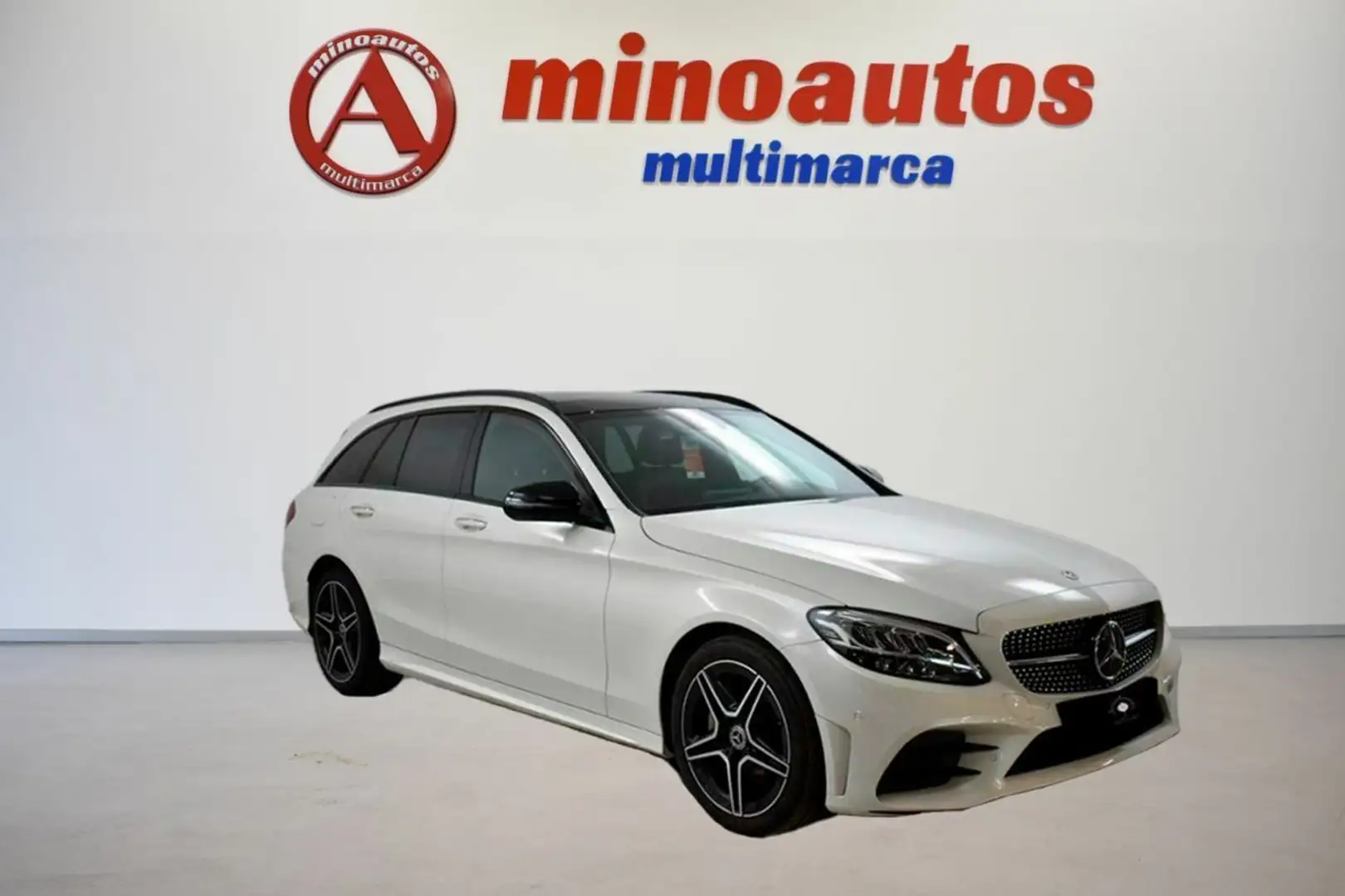 Mercedes-Benz C 220 220D 194 CV 9G-TRONIC AMG LINE Blanco - 1