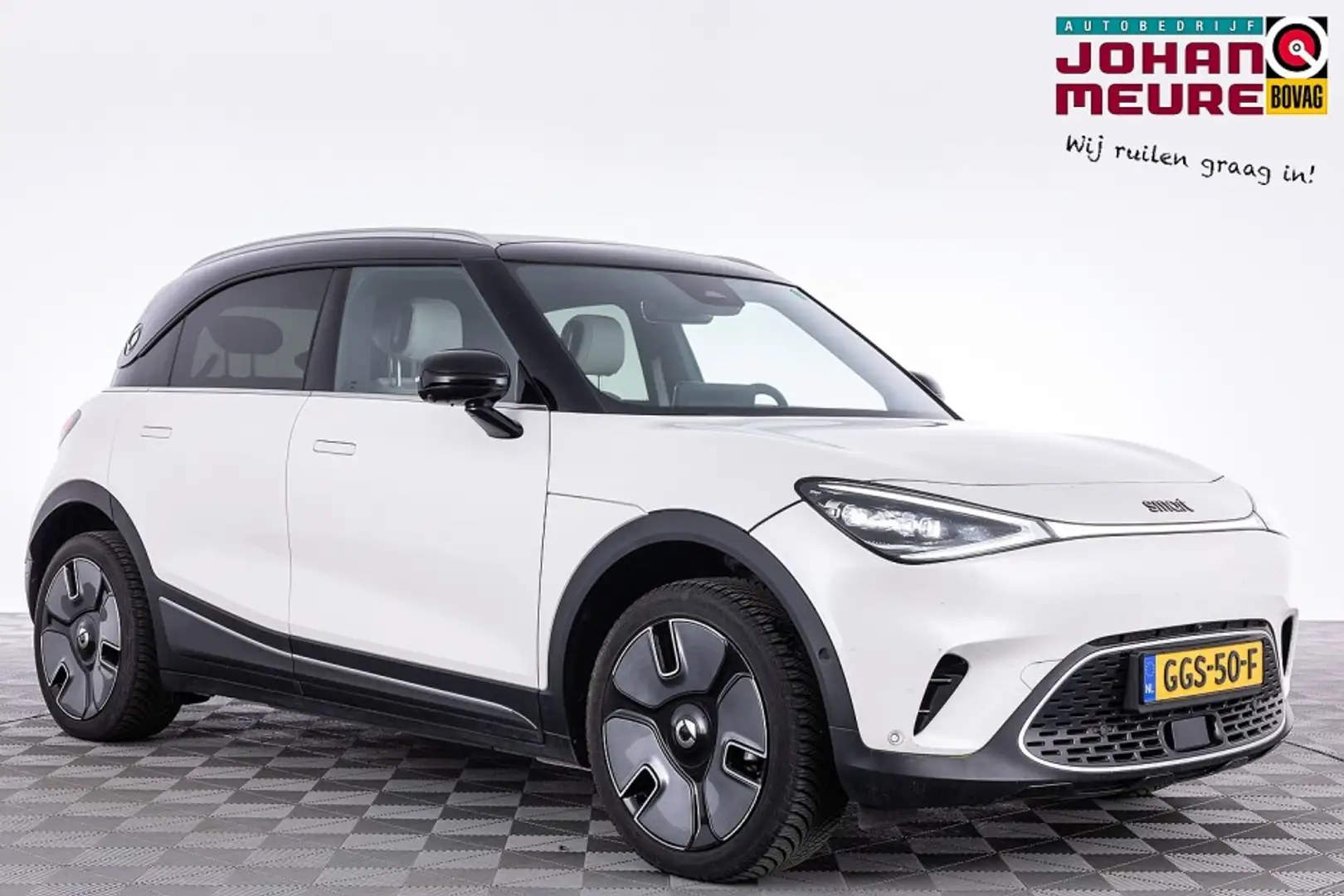 smart #1 Premium 66 kWh | 3 Fase | PANORAMADAK | LEDER ✅ 1e Blanc - 1