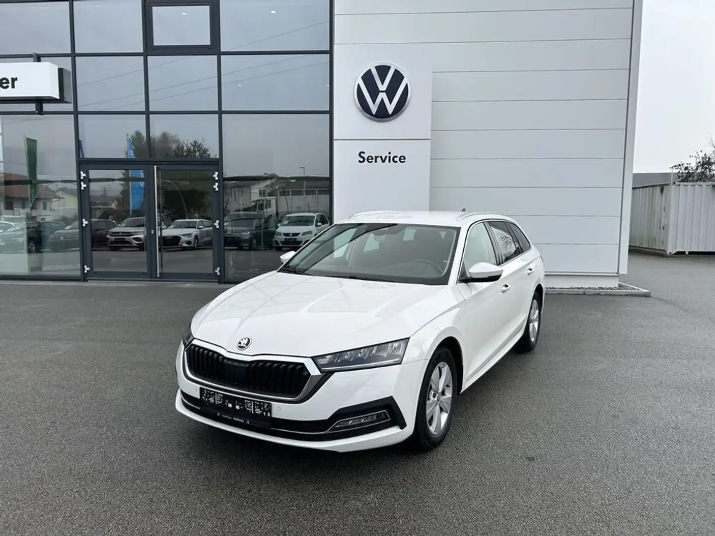 Skoda Octavia Combi Style TDI Weiß - 1
