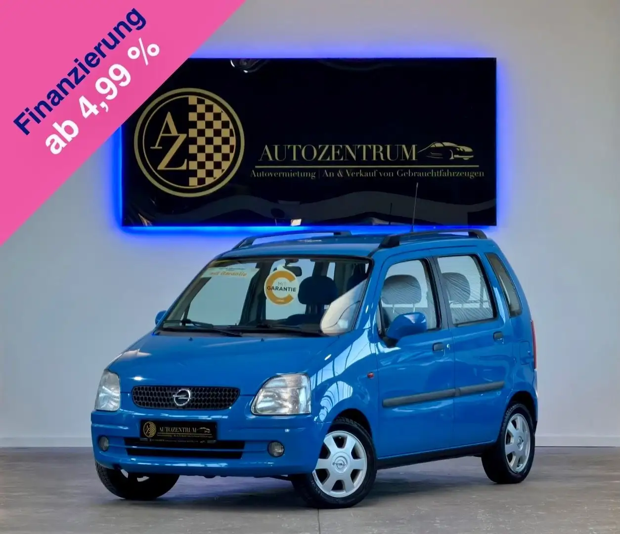 Opel Agila 1.2 16V Color Edition*GARANTIE*KLIMA*TÜV27 Blau - 1