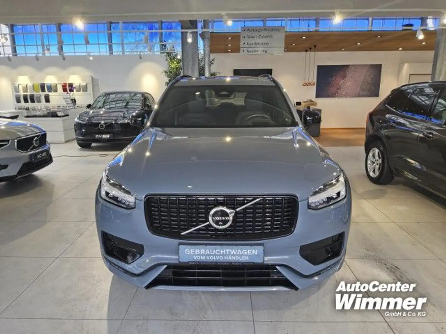 Volvo XC90 B5 D AWD Ultimate+360 Grad Parkkamera uvm. Grau - 2