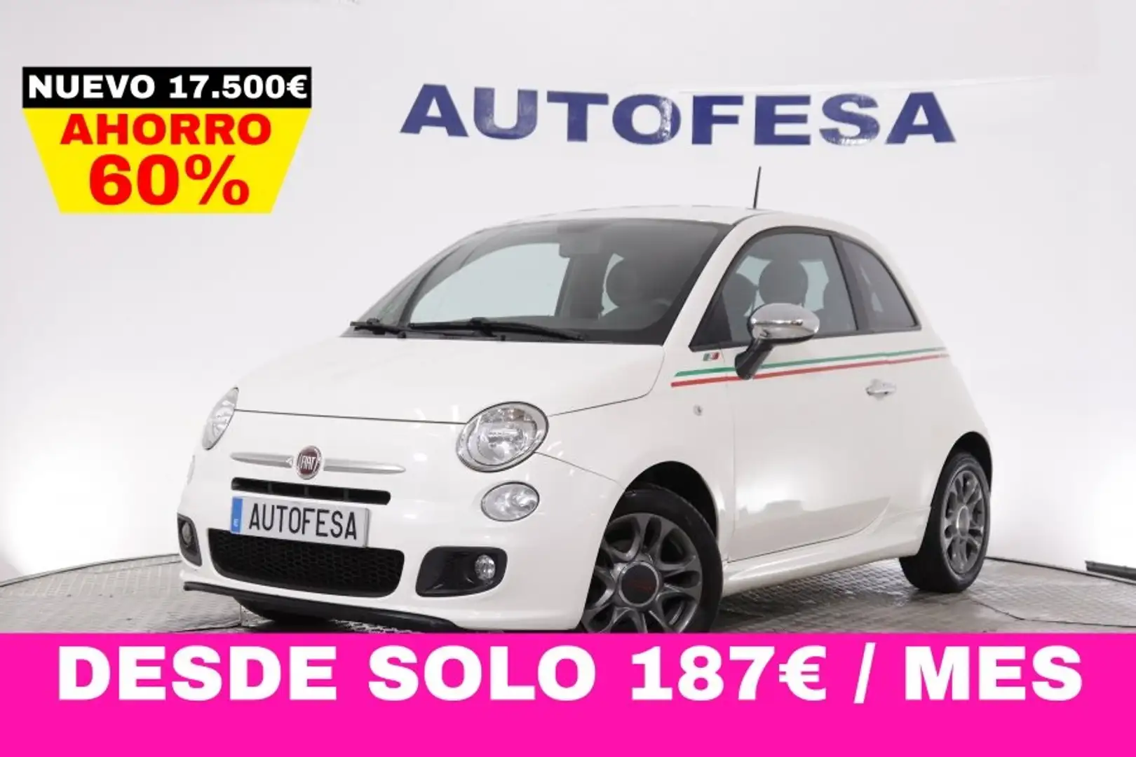 Fiat 500 1.2 Pop Star Blanco - 1