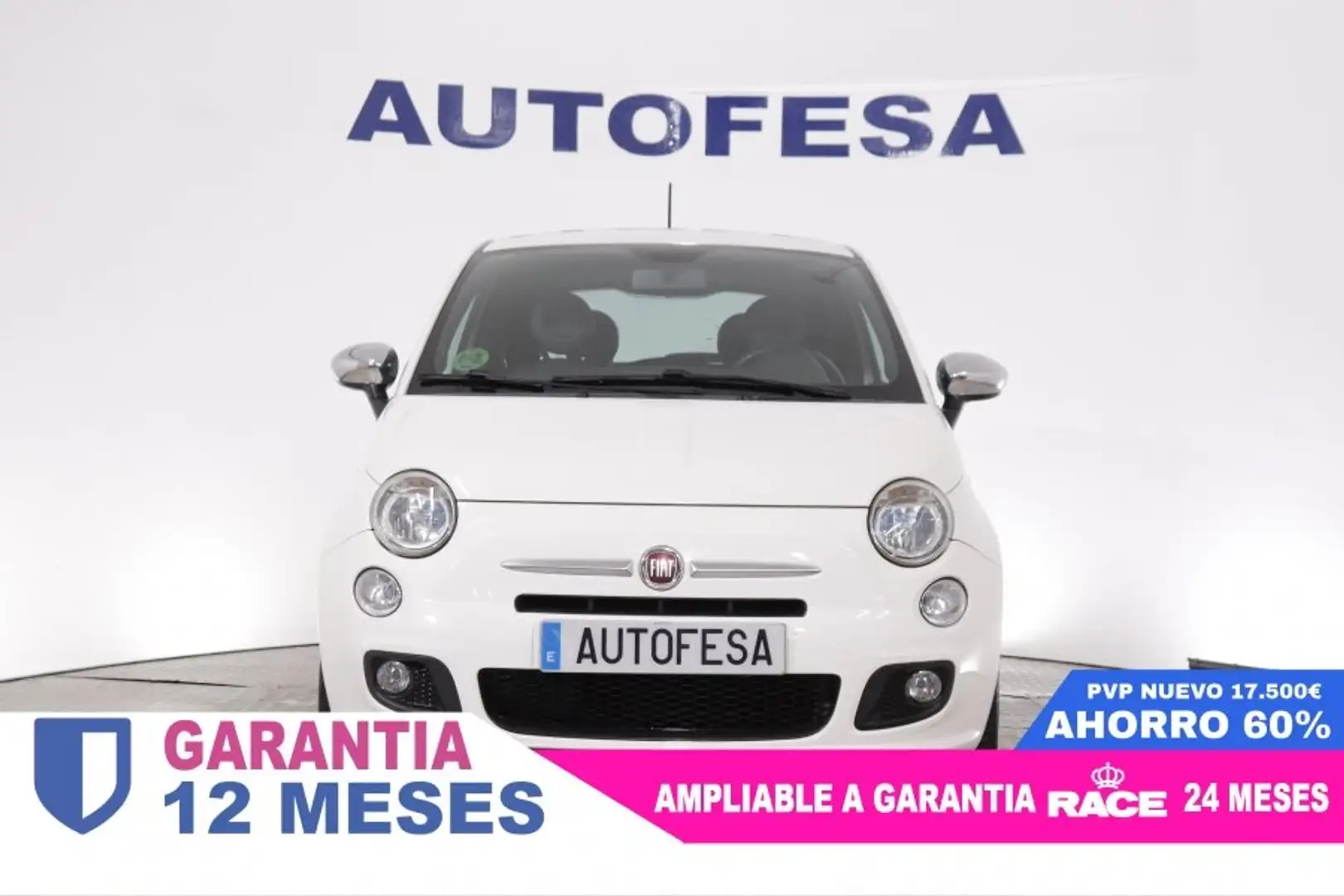 Fiat 500 1.2 Pop Star Blanco - 2