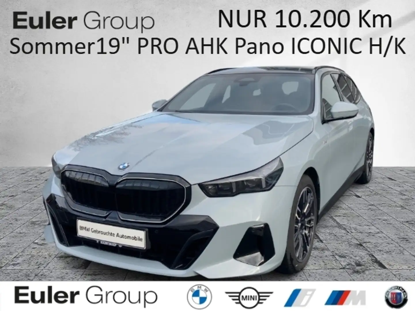 BMW 520 i M-Sport PRP Sommer19'' AHK Pano ICONIC H/K Grau - 1