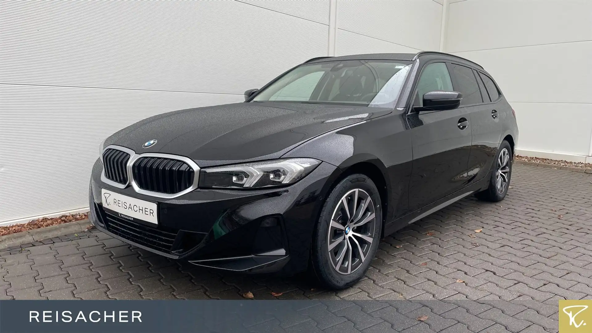 BMW 318 d A Tou AHK,Autom Zwart - 1