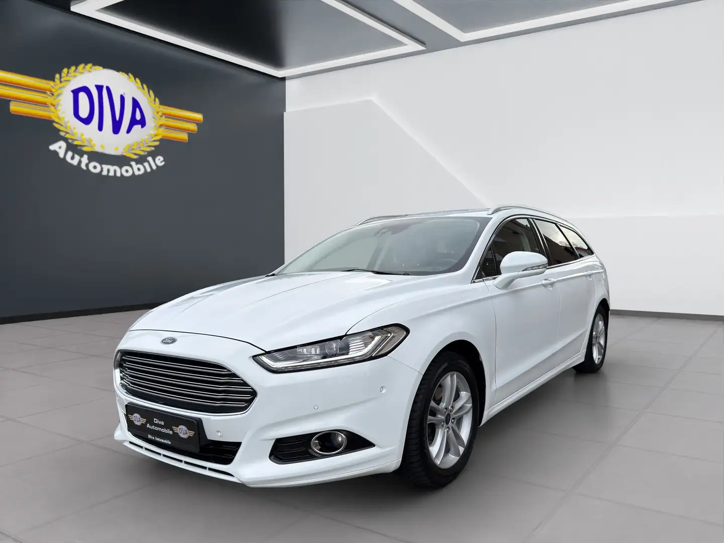 Ford Mondeo 2.0 TDCi Titanium Blanc - 1