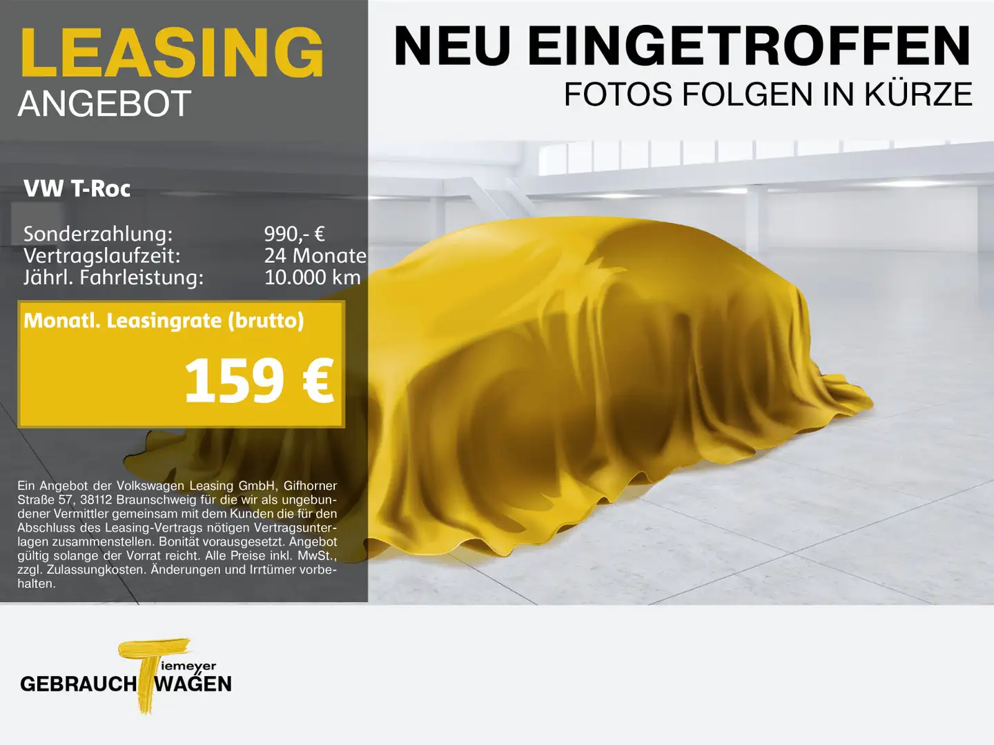 Volkswagen T-Roc 1.0 TSI GOAL NAVI LM17 APP-CON ACC Weiß - 1