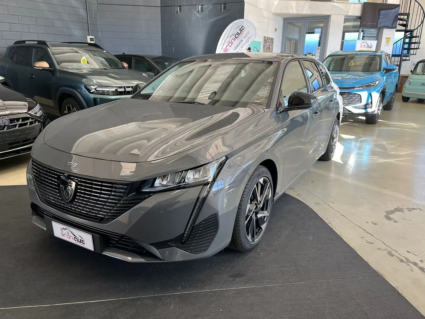 Peugeot 308 308 BlueHDi 130 S&S EAT8 SW Allure Grigio - 1