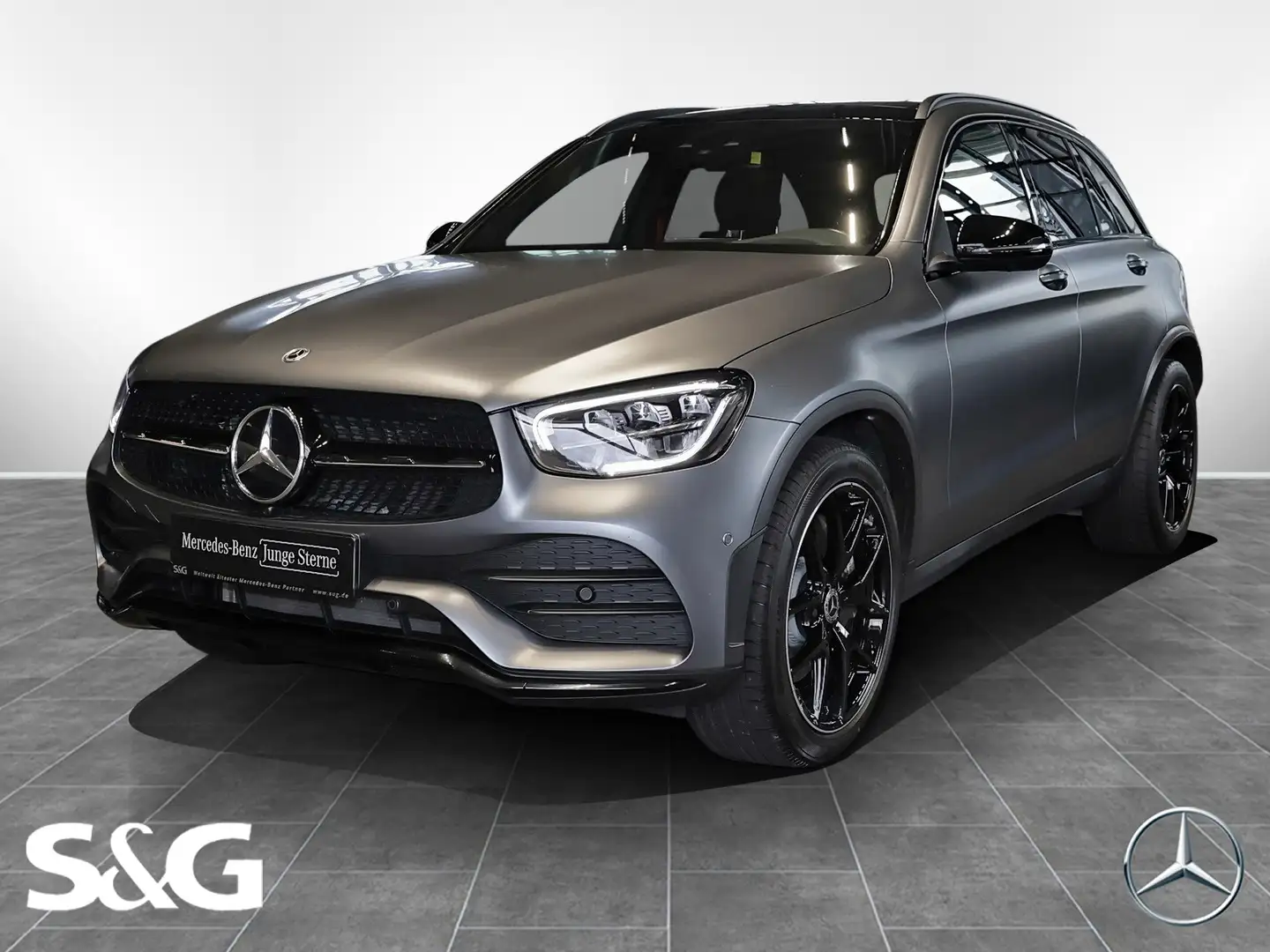Mercedes-Benz GLC 400 d 4M AMG AHK+PANO+HEADUP+DISTRO+LED+20" Gris - 1