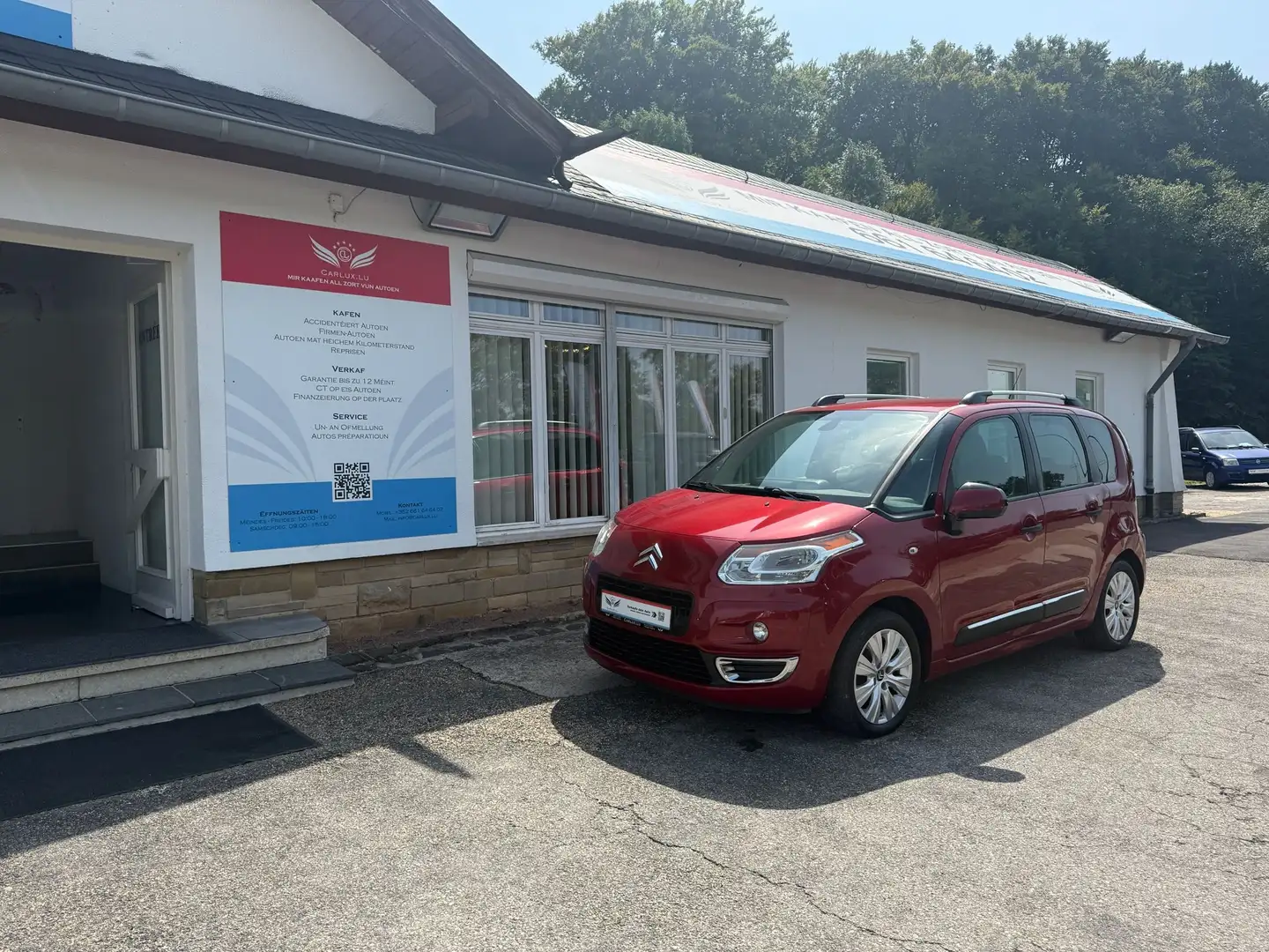 Citroen C3 Picasso Exclusive Rot - 1