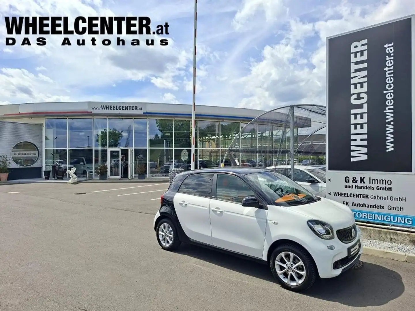 smart forFour smart fourfor Passion * PANORAMAGLASDACH * NAVI Weiß - 1