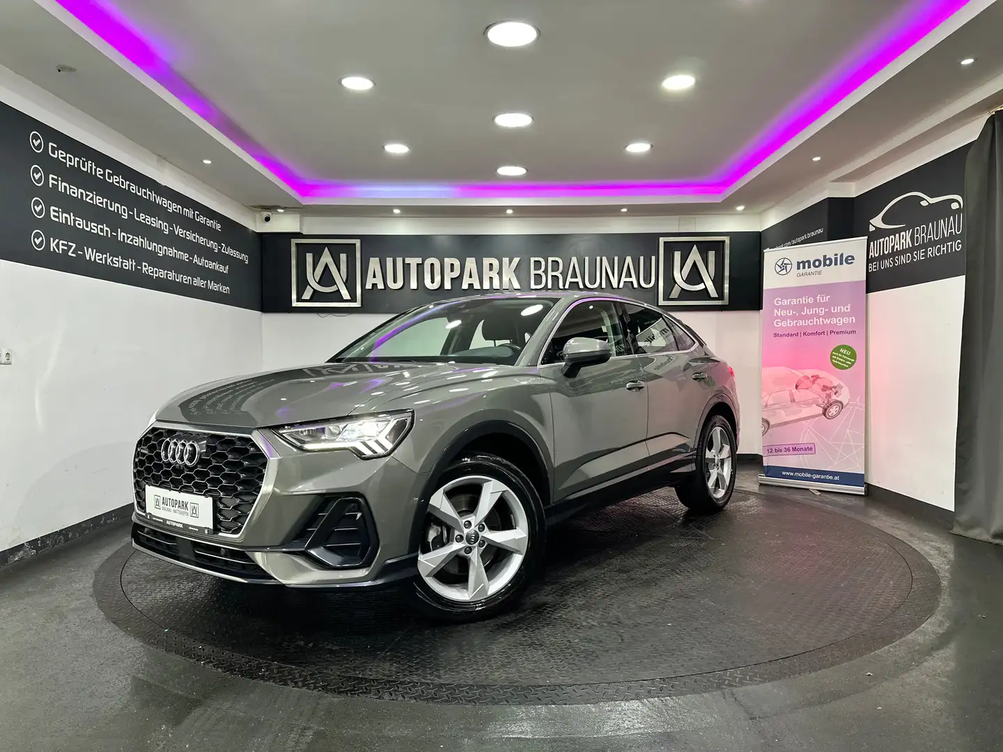 Audi Q3 40 TDI Sportback quattro S-Tronic *360*VIRTUAL* Grau - 1