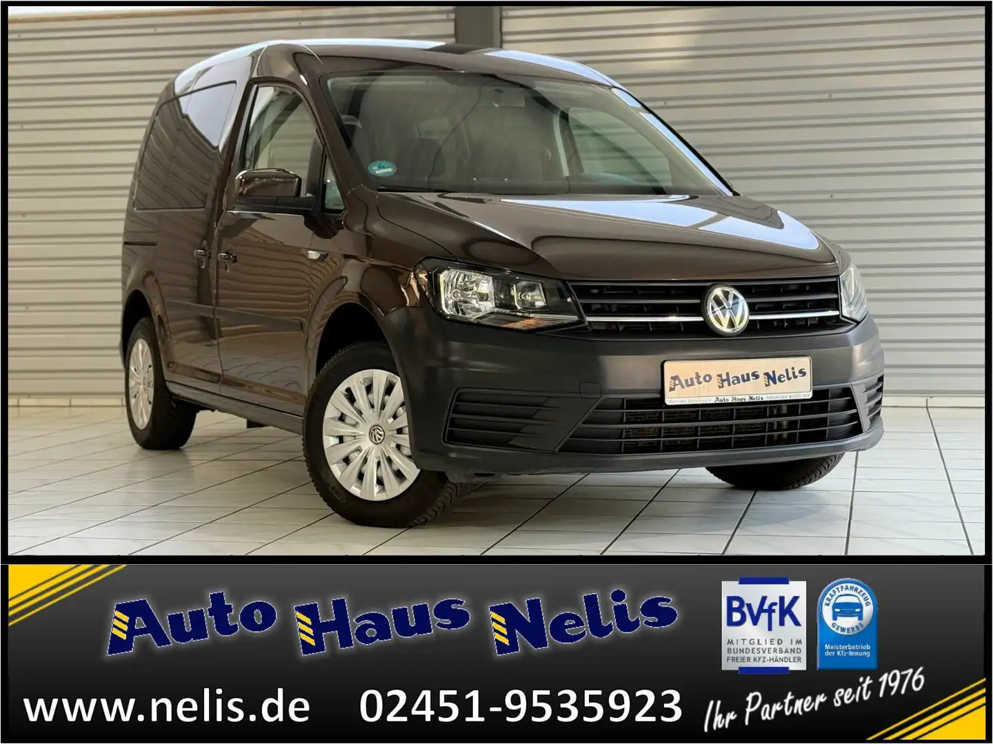 Volkswagen Caddy 2,0 TDI DSG Trendline PDC Sitzheiz AHK Tem Bruin - 1