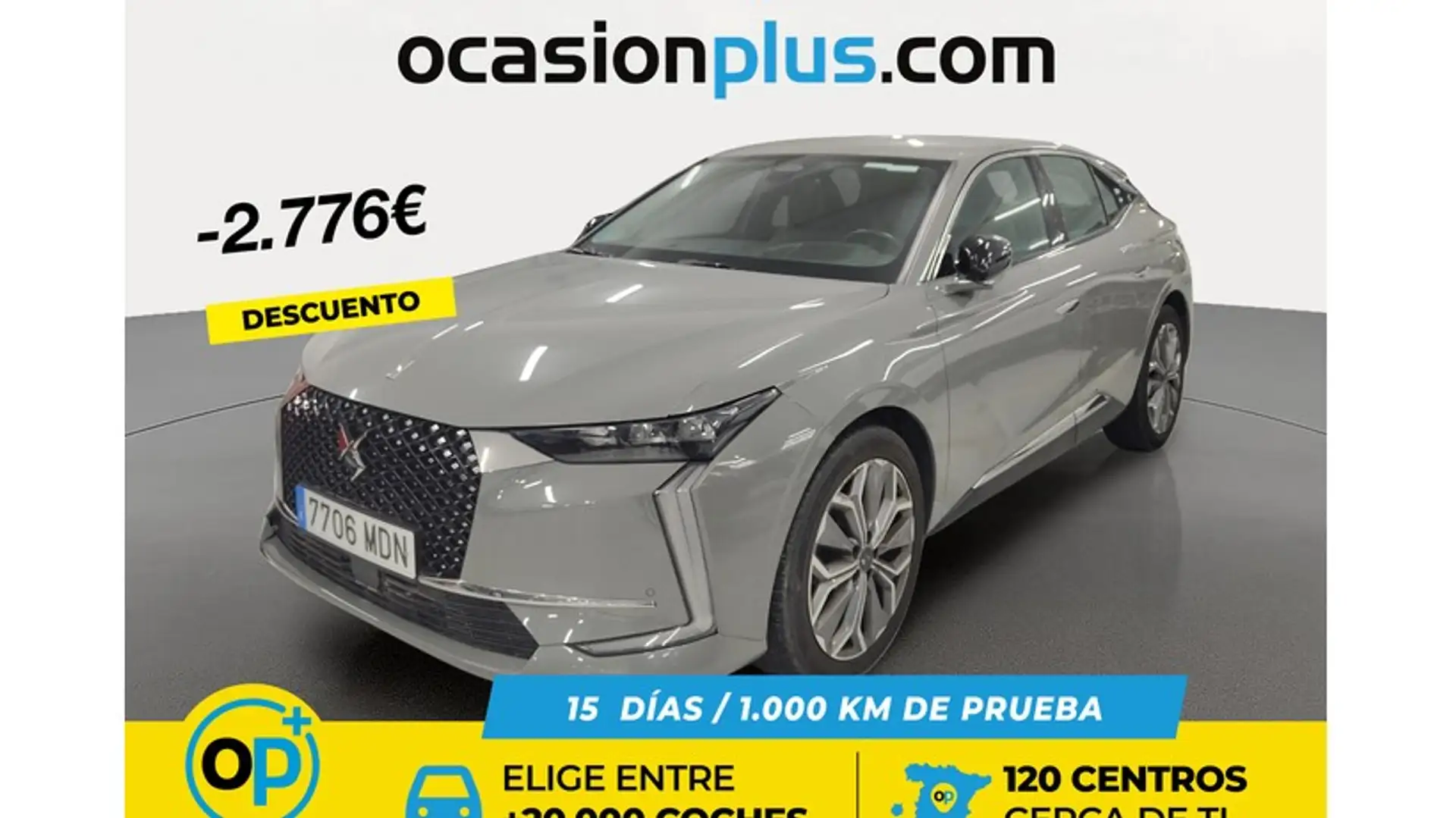 DS Automobiles DS 4 BlueHDi Trocadero Aut. 130 Gris - 1