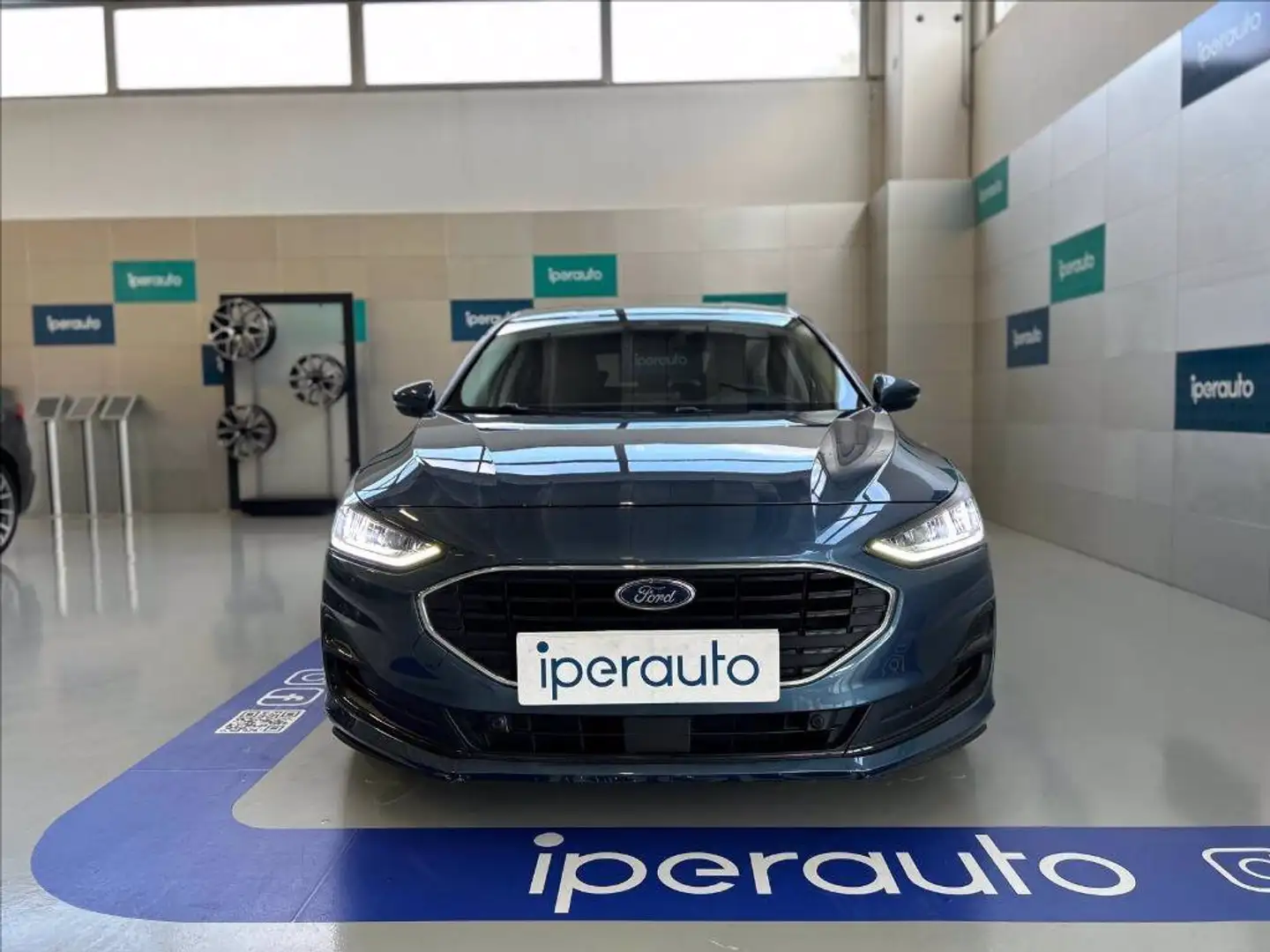 Ford Focus 1.5 ecoblue Titanium 120cv auto Blauw - 2