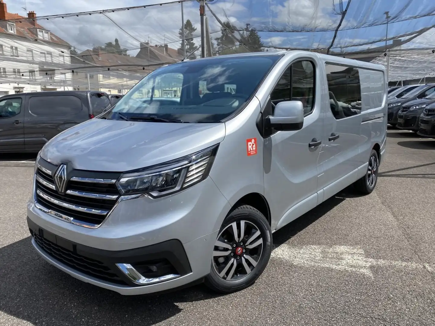Renault Trafic CABINE APPROFONDIE L2H1 3T BLUE DCI 150 BVA9 GSR2  Gris - 1