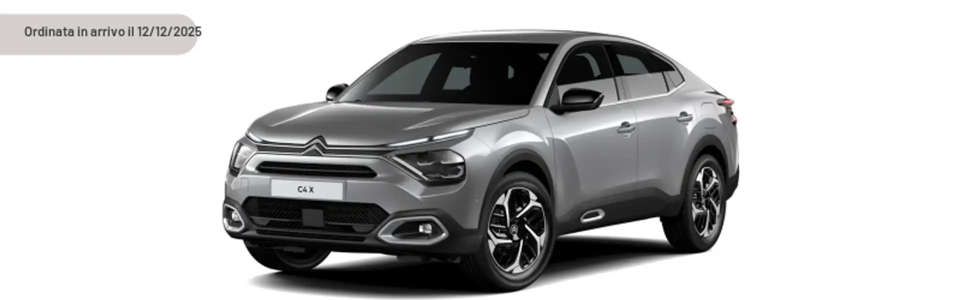 Citroen C4 X Hybrid 145 e-DCS6 You Argento - 1