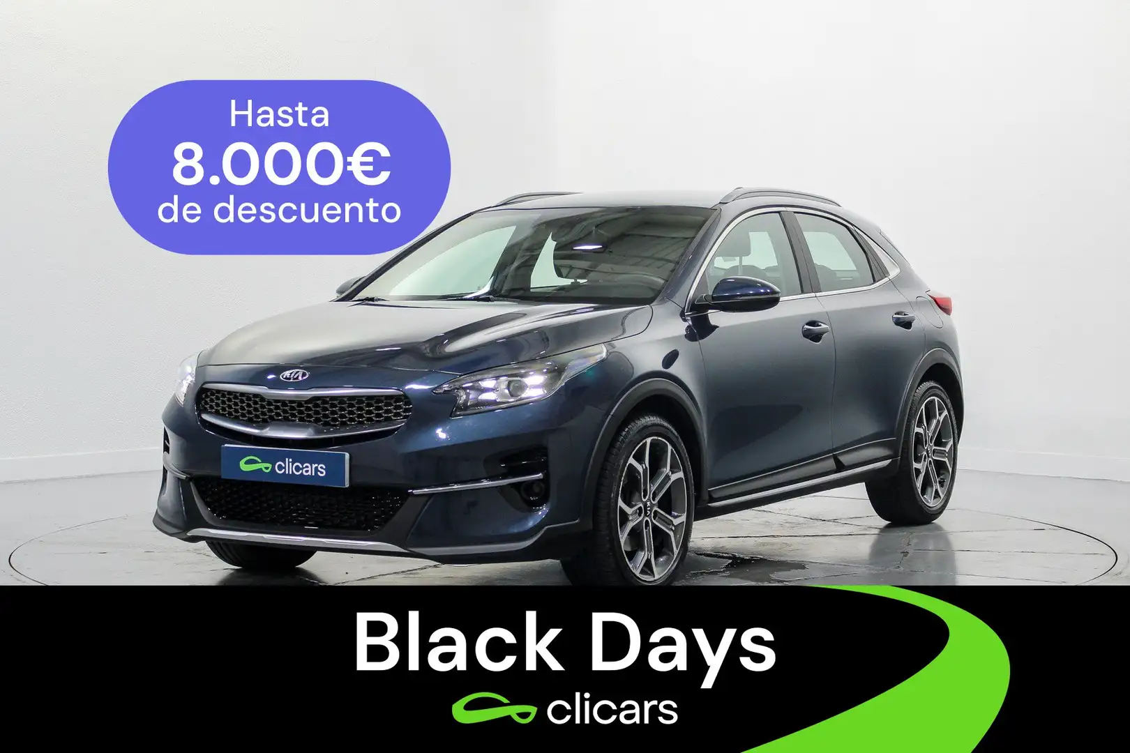 Kia XCeed 1.6 CRDi Eco-Dynamics DCT Tech 136 Blau - 1