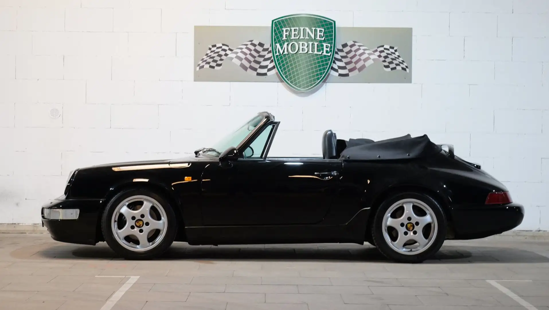 Porsche 964 911  964 Carrera 2 Cabrio 5-Gang  Top überholt Negro - 2