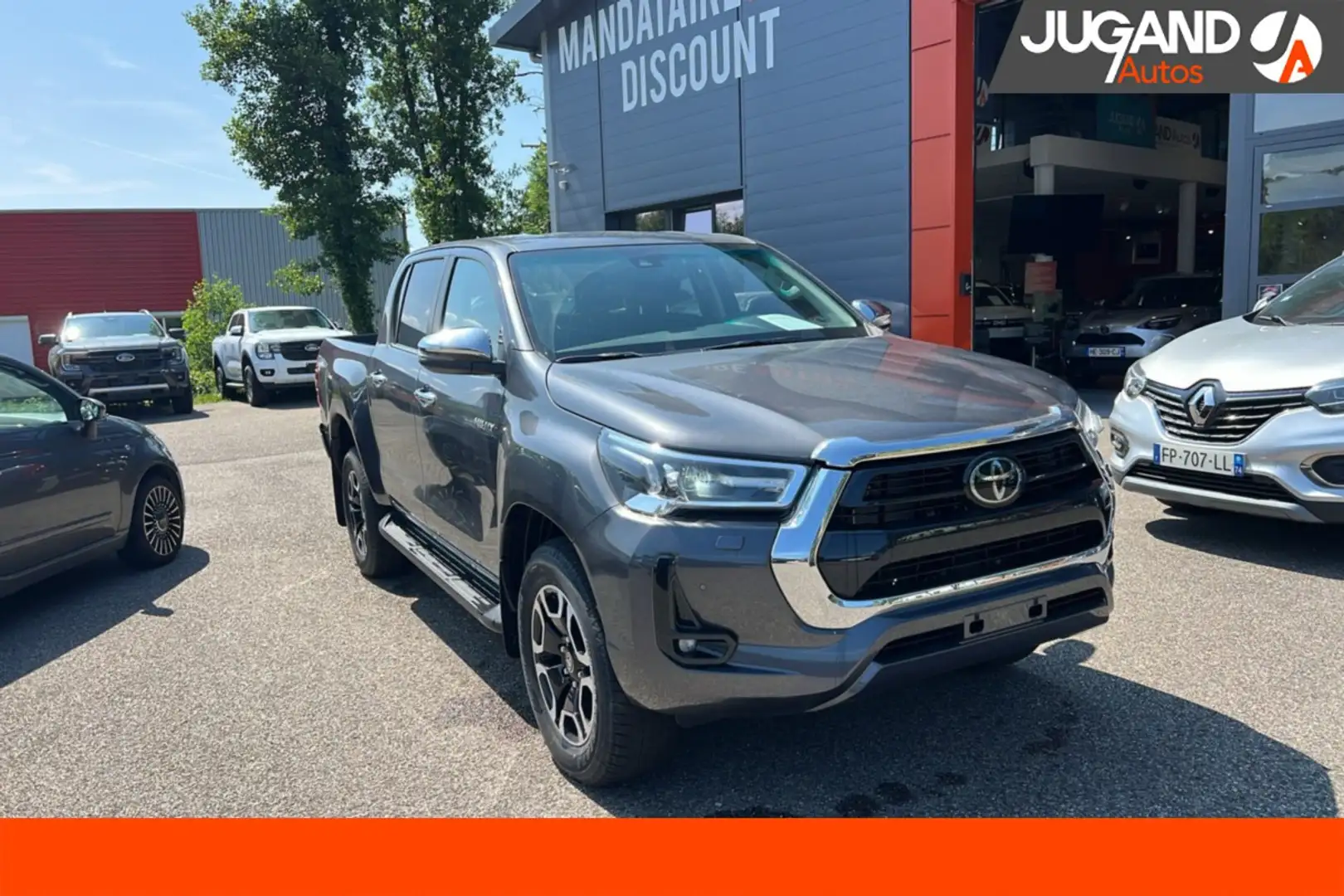 Toyota Hilux 2.8 D4-D 204 BVA EXECUTIVE 4PL Gris - 1