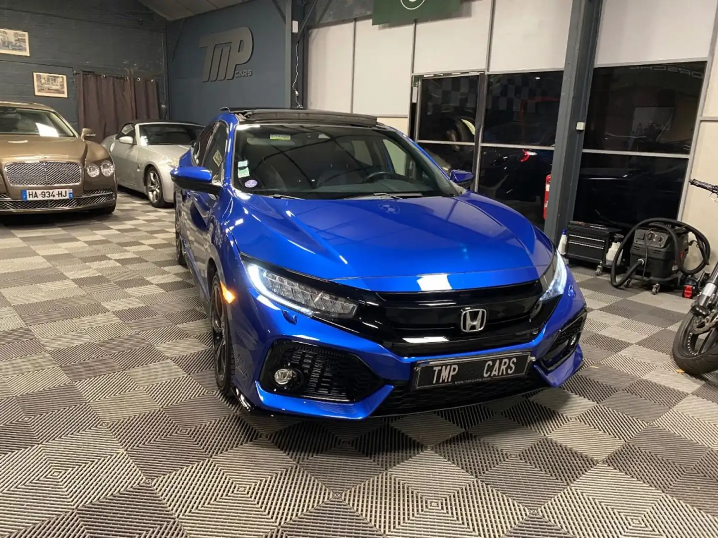 Honda Civic 1.5 i-VTEC 182ch Sport 5p Bleu - 1