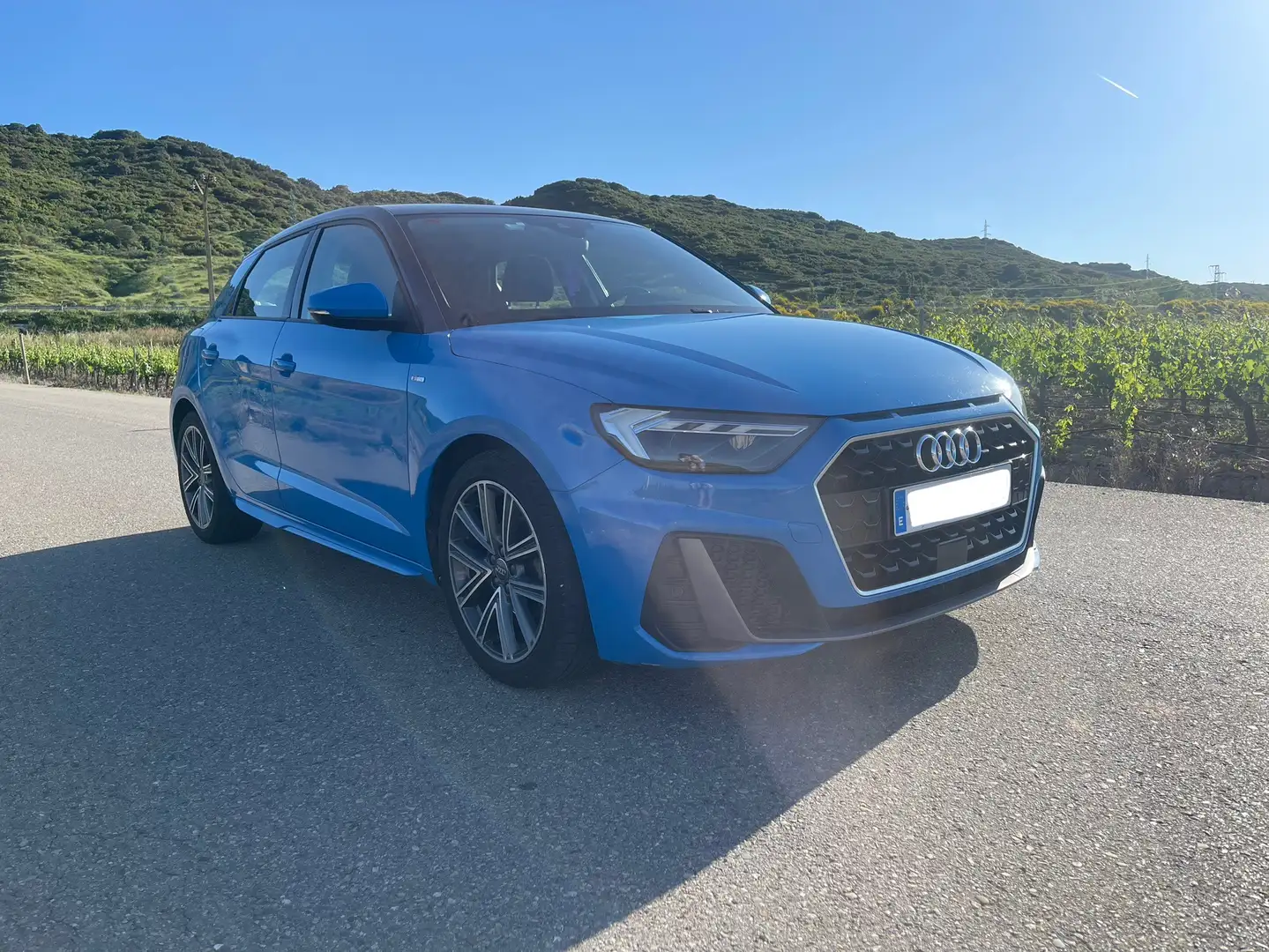 Audi A1 Sportback 30 TFSI S line Azul - 2
