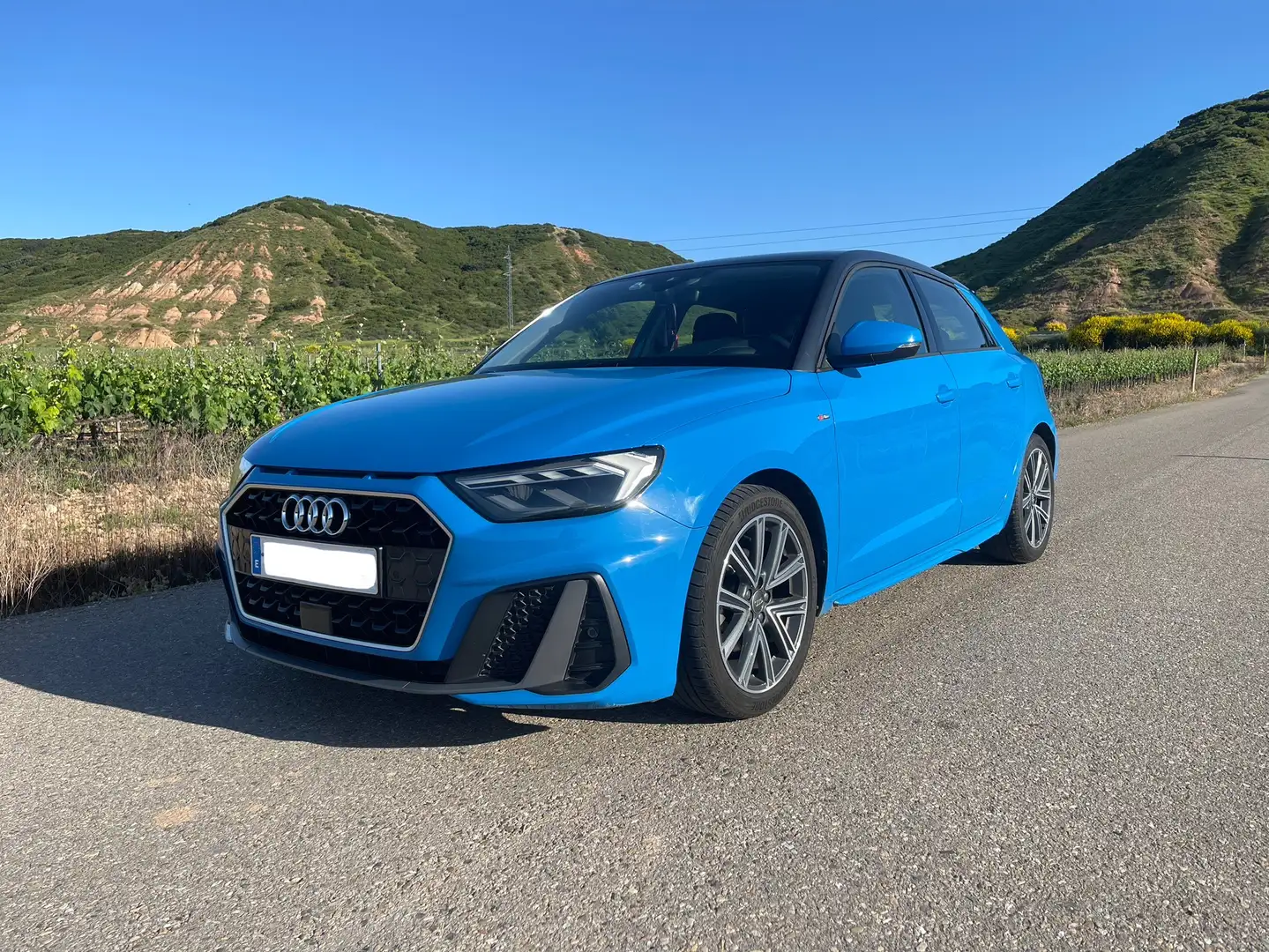 Audi A1 Sportback 30 TFSI S line Azul - 1